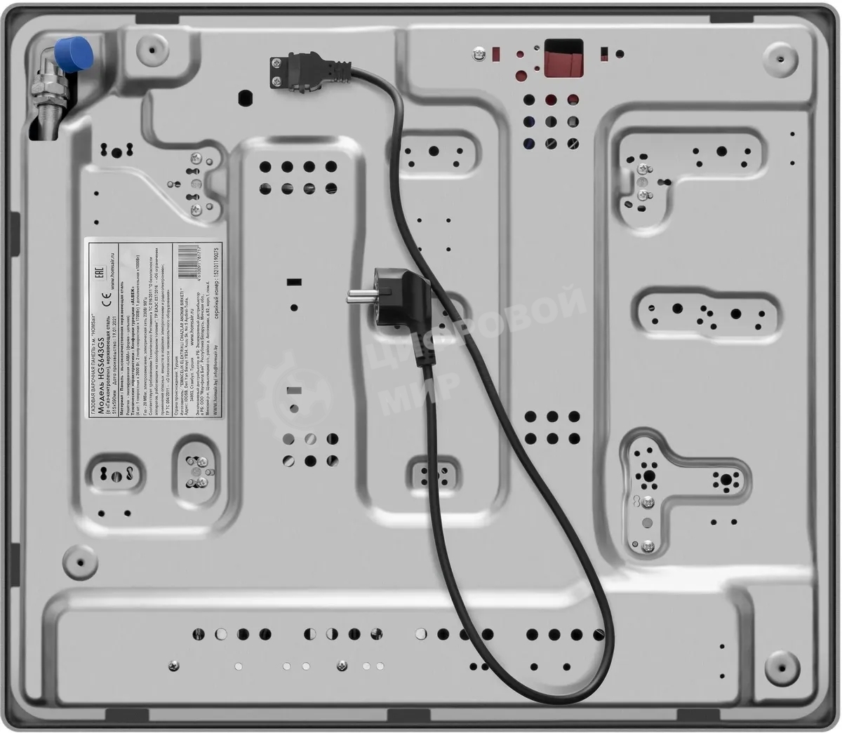 Газовая варочная панель HOMSair HGS643GS