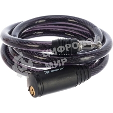 Замок тросовый универсальный Matrix 10х1200 мм