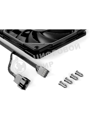 Вентилятор для корпуса ID-Cooling TF-12015-K черный, 120 мм, 2200 об/мин, 32.3 дБ, 4 pin