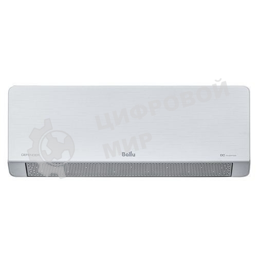Внутренний блок сплит-системы Ballu Defender BSHI/in-12HN8 инвертор, 12000 BTU, 35 м², 21 дБ, охлаждение, обогрев, осушение, белый