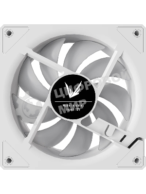 Вентилятор для корпуса Formula Floe 12WH ARPW Reverse ARGb белый, 120 мм, 1500 об/мин, 20.15 дБ, 4 pin