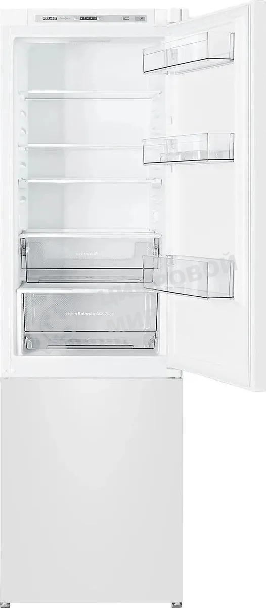 Встраиваемый холодильник Atlant ХМ-4319-101 белый двухкамерный 175/70л морозилка снизу