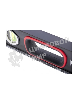 Уровень Matrix алюминиевый усиленный фрезерованный 3 глазка 2 компонентные рукоятки 1000мм