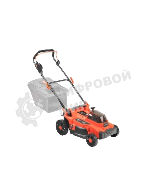 Газонокосилка аккумуляторная PATRIOT CM 440 2*21В UES, без акб и зу, бесщеточ, 37см, трав 35л пласт+мульчирование, центр. подъем 6 уровней (25-75), пласт дека