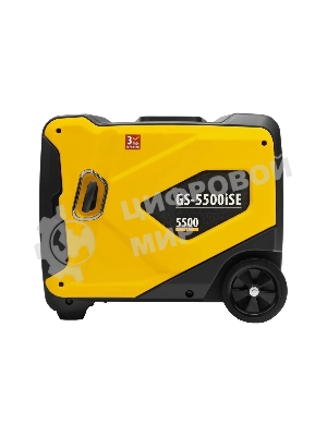 Электрогенератор бензиновый инверторный Denzel GS-5500iSE, 5.5 кВт, 78 дБ, 47 кг