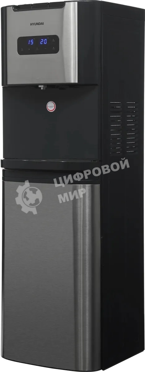 Кулер Hyundai AquaTouch UV H-WD7625C напольный, компрессорный графитовый