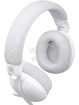 Беспроводные наушники Defender Triple белый, накладные, Bluetooth + радиоканал 2.4ГГц, складная конструкция, микрофон, до 20 ч