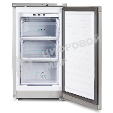 Морозильная камера Бирюса M412 металлик, 80л, 3 ящика