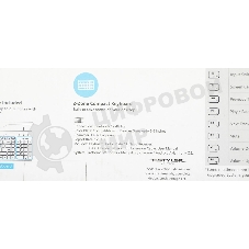 Клавиатура беспроводная A4Tech Fstyler FBK25, USB, Bluetooth/Радиоканал, черный/серый