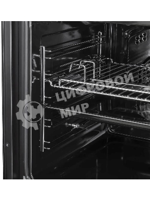 Шкаф духовой электрический Maunfeld EOEM516S, встраиваемый, 51л, дверца с 2 стеклами, нержавеющая сталь