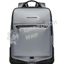 Рюкзак мужской Piquadro Corner 2.0 CA6465C2OW/MGR серебристый/черный полиуретан