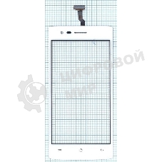 Сенсорное стекло (тачскрин) для OPPO Neo 5 (2015), белое