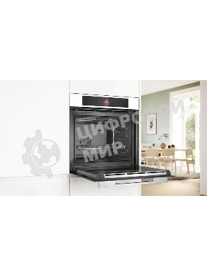 Встраиваемый духовой шкаф электрический Bosch Serie 8 HBG7341W1 белый