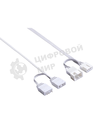 Вентилятор для корпуса Formula Floe 12WH ARPW Reverse ARGb белый, 120 мм, 1500 об/мин, 20.15 дБ, 4 pin