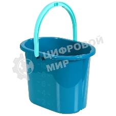 Ведро HAUSMANN HM-1083 для мытья полов 10л, зеленый