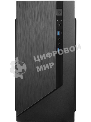 Компьютерный корпус Сase Forza mATX, 450W, 2xUSB 3.0, Black, w/o FAN, 12 см fan PSU, power cord