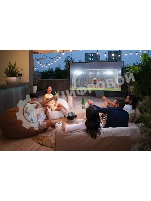 Домашний проектор XGIMI Horizon/технология:DLP/Разрешение:FullHD/2200Лм/MediaTek MT9612/2GB/32GB/Wi-Fi, Bluetooth/AndroidTV/HDR10/0.76-7.66м/HarmanKardon/Вес:2.9кг/Черный XK03K