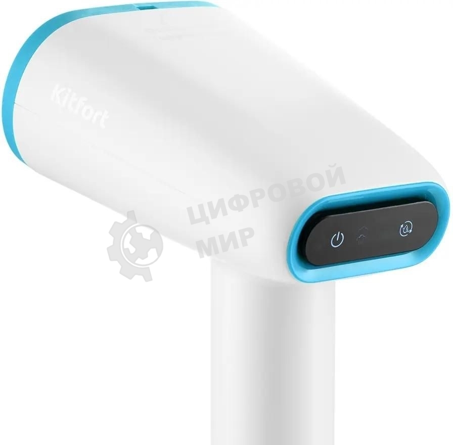 Отпариватель Kitfort КТ-985-3 бирюзовый, 1600 Вт, 28 г/мин, 0.25 л