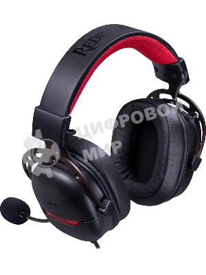 Гарнитура Redragon Aurora чёрный, проводная, USB