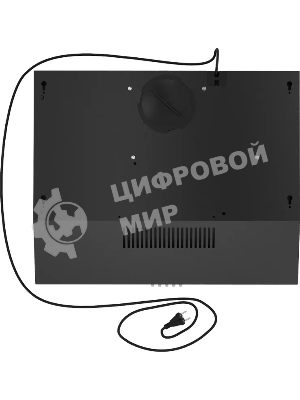 Вытяжка подвесная Elikor Eco ONE 60 BK чёрный, 60 см, 400 м³/ч, 51 дБ