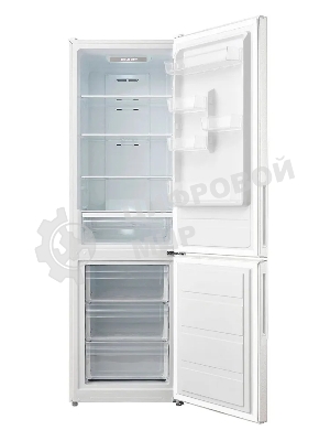 Холодильник Hyundai CC3095FWT белый двухкамерный 224/78л морозилка снизу