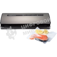 Вакуумный упаковщик Redmond RVS-M020 120Вт серебристый/черный