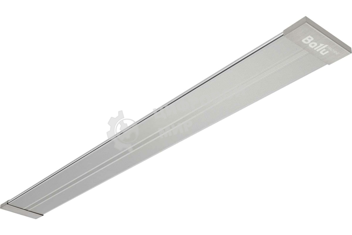 Обогреватель инфракрасный Ballu BIH-AP4-0.6-M серебристый, панельный, 600 Вт, 12 м2