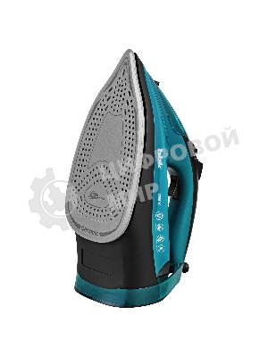 Утюг BBK ISE-2600 бирюзовый, 2600 Вт, 60 г/мин, 180 г/мин, 330 мл