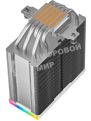 Кулер для процессора DEEPCOOL AK500S DIGITAL SE WH LGA20XX/1700/1200/115X/AM5/AM4 (12шт/кор, TDP 240W, PWM, Fan 120мм, 5 тепл. трубок, Copper Base, белый) RET (R-AK500S-WHADMN-GJD)