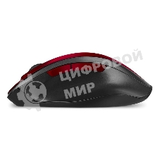 Мышь беспроводная SVEN RX-525SW красная (бесшумн. кл., 5+1кл. 600-1400DPI, Soft-touch, блист.)