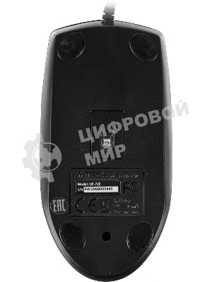 Мышь проводная A4Tech OP-720 черный, 1000 dpi, PS/2, кнопки - 3