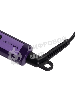 Щипцы для завивки волос Galaxy LINE GL4617 фиолетовый, 25 мм, 100-220 °C, 13 режимов
