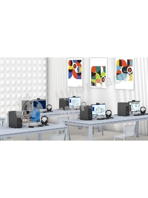 ПК Dell Pro Tower QCT1250 MT i7 14700 (2.1) 16Gb SSD512Gb UHDG 770 Windows 11 Pro GbitEth 180W мышь клавиатура черный (PRO-7060)