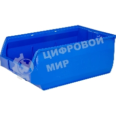Ящик сплошной ТАРА.РУ Palermo 5005 синий 500х310х200мм PP 10041