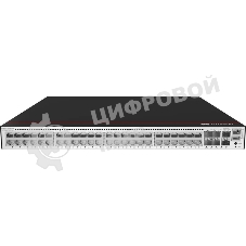 Коммутатор Huawei S5735-L48P4XE-A-V2, 48×1 Гбит/с PoE+ + 4×10 Гбит/с SFP+, управляемый