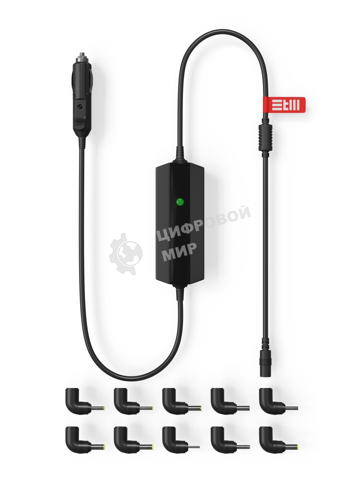 Автомобильный универсальный адаптер для ноутбуков на 65Ватт/NB Adapter STM SLU65, 65W, Car adapter