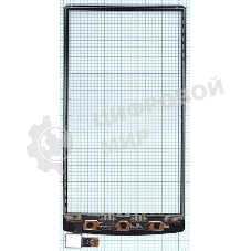 Сенсорное стекло (тачскрин) для OPPO N3, черное