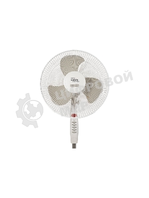 Вентилятор Oasis VF-40PWG белый/серый, напольный, 40 Вт, 3 скорости, 40 см (4 шт. в коробке)
