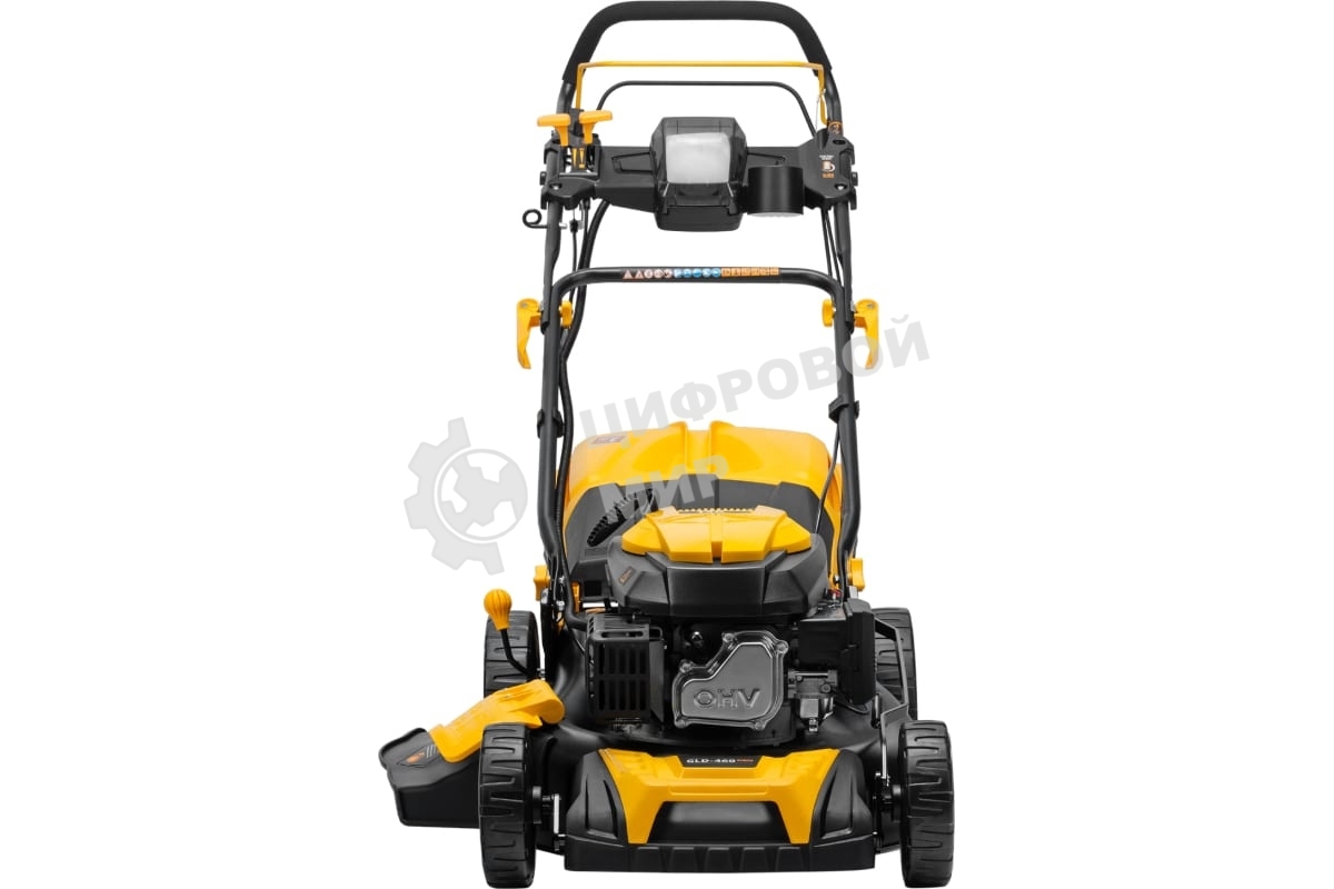 Газонокосилка бензиновая Denzel GLD-460SP-VE, 146 см3, шир. 46см, привод, вариатор, эл.старт, 60 л