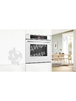 Встраиваемый духовой шкаф электрический Bosch Serie 8 HBG7341W1 белый