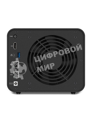 Сетевое хранилище TerraMaster F4-424 Pro tower NAS 8C 3,8Ghz/32Gb/TRAID,JBOD,RAID0,1,10,5,6/up to 4 HS SATA(3,5' or 2,5')/2xM.2 2280 NVMe/2xUSB3.2 /HDMI/2x2,5GbE RJ-45/iSCSI/1xPS/1YW