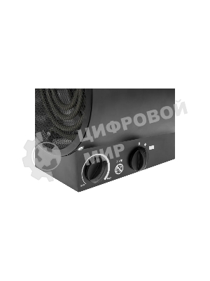 Пушка тепловая электрическая Rexant круглая, прямоугольная подставка, ТЭН, 3кВт