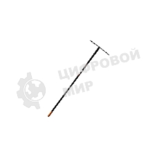 Грабли прямые ВИХРЬ 14 зубьев, сталь, с металлическим черенком 73/7/1/13