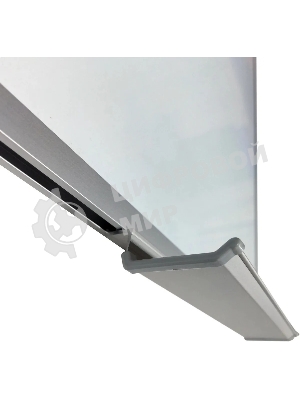 Доска магнитно-маркерная Silwerhof, лак, белый 60x90 см, алюминиевая рама