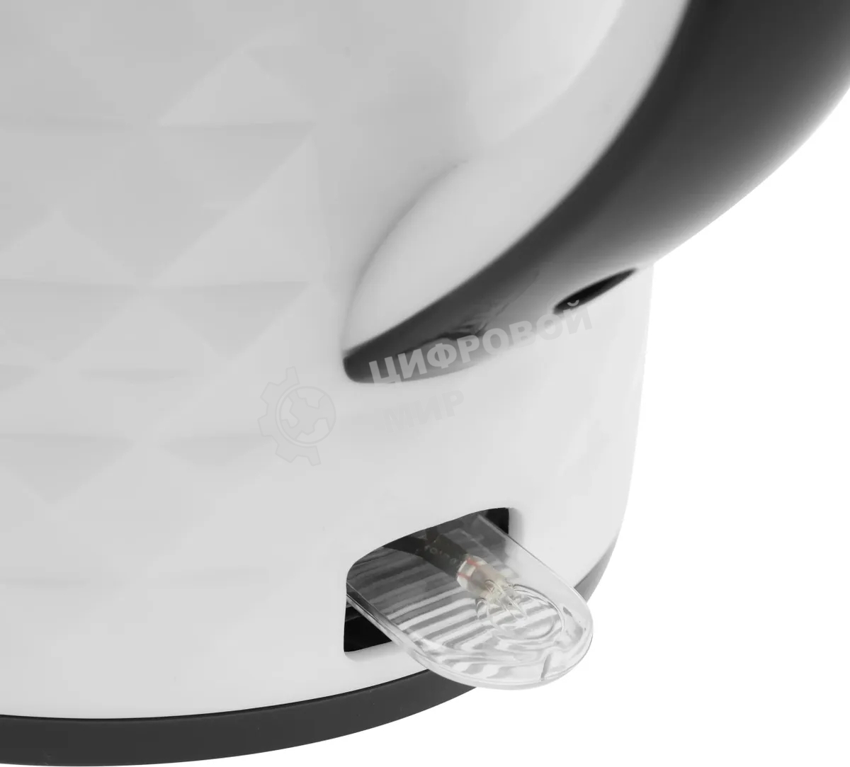 Чайник электрический Centek CT-0025 белый, металл 1.8 л, 2000 Вт, двойные стенки, кнопка вк л, на ручке