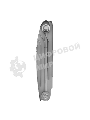 Радиатор Royal Thermo BiLiner 350 Silver Satin VR80 - 6 секц.