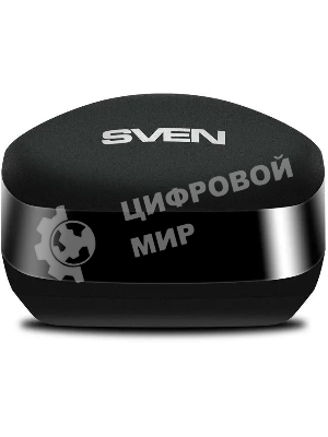 Мышь беспроводная SVEN RX-260W черный, 1600 dpi, радиоканал, USB, кнопки - 4