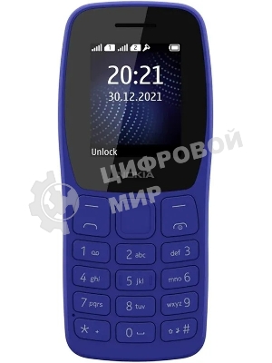 Мобильный телефон Nokia 105 TA-1416 DS EAC2+ синий