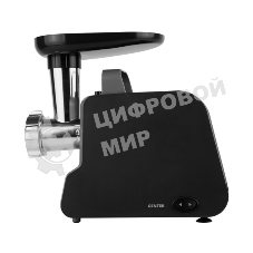 Мясорубка электрическая Centek CT-1628 серый/черный, 2000 Вт, 2 кг/мин, реверс, насадки - 6