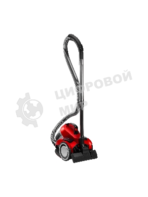 Пылесос Galaxy Line GL 6224 красный/черный, 300/2400 Вт, уборка сухая, пылесборник контейнер 2 л